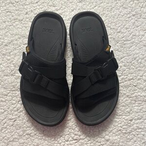Teva Black Hurricane Verge Slide